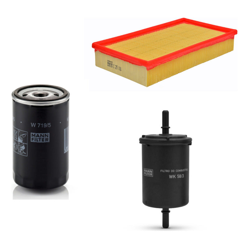Kit De Filtros Gol Power 1.4 Mann Filter