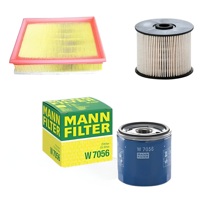 Kit De Filtros Peugeot 307 Hdi 2.0 8v Diesel