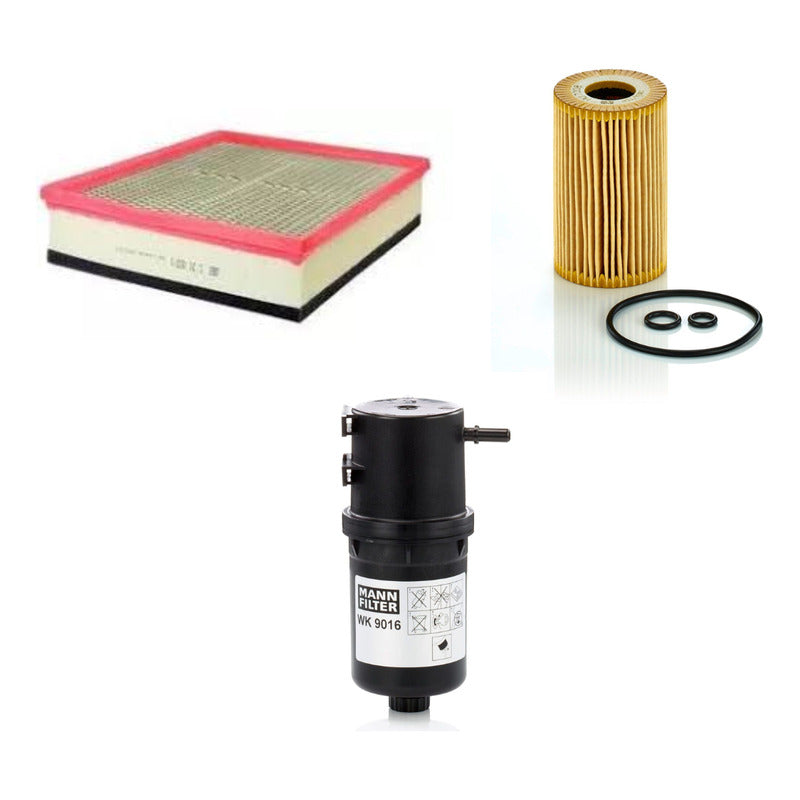Kit Filtros Vw Amarok 2.0 - Mann Filter