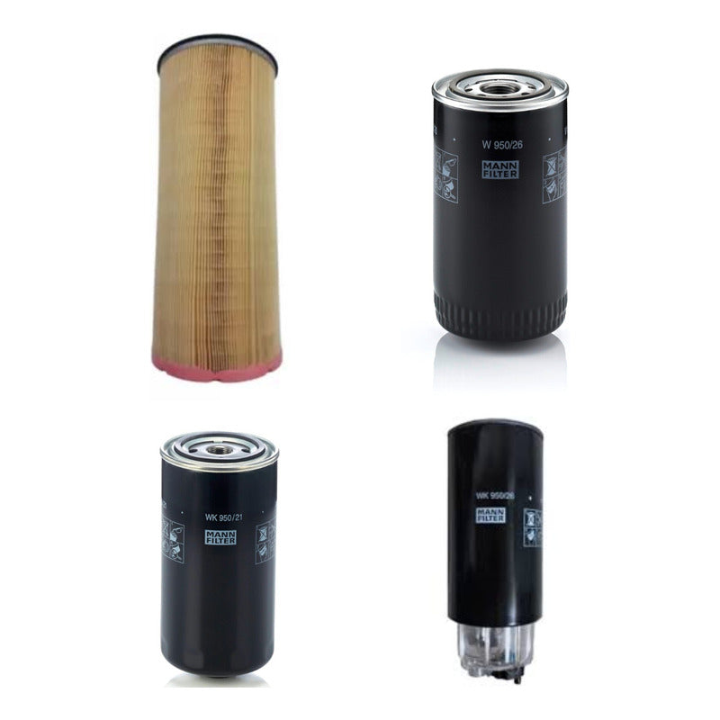 Kit Filtros Ford 4000 Electronico - Mann Filter