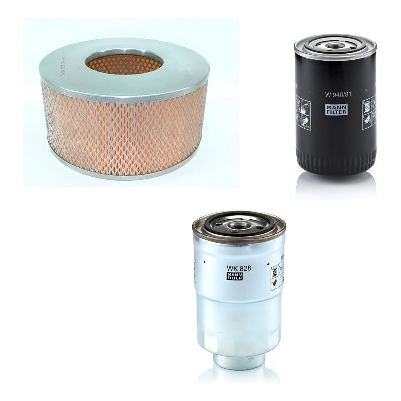 Kit Filtros Toyota Hilux 3.0 - Mann Filter