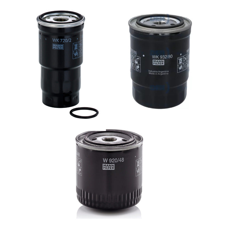 Kit Filtros Nissan Np300 2.5 (yd25) - Mann Filter