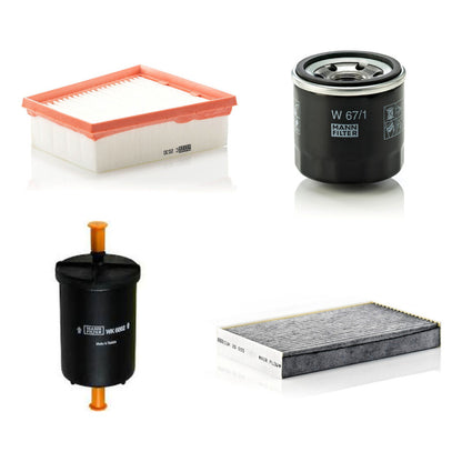Kit Filtros Renault Fluence 2.0 M4r - Mann Filter