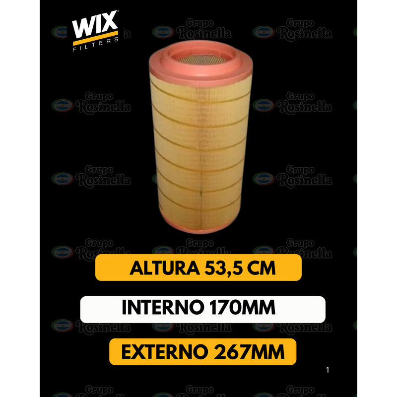 Kit Filtros Mercedes 1634 A Bomba - Wix Filters