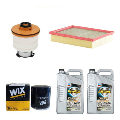 Kit Filtros Hilux 2.4 Tdi + Aceite Texaco 5w30 X4lts - Wix