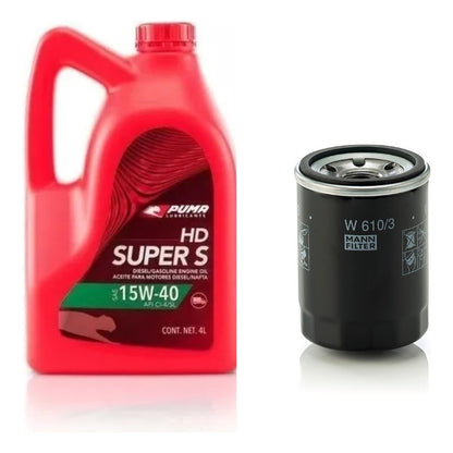 Filtro Y Aceite Para Honda Fit - Puma 15w40 4lts