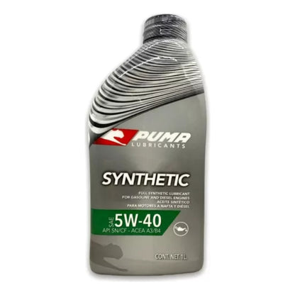 Puma Synthetic 5w-40 X 1 Lts Aceite