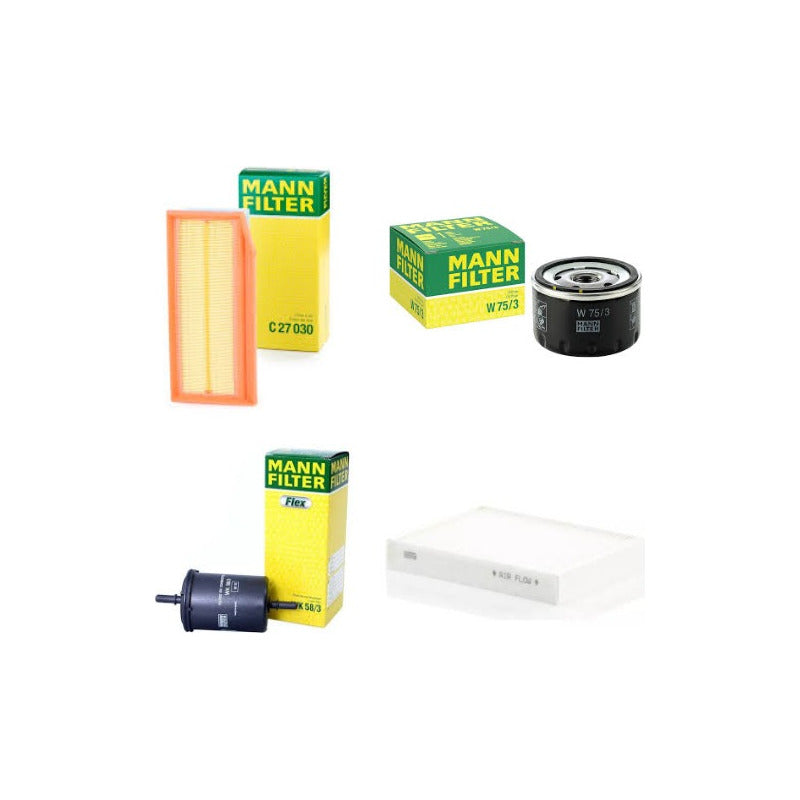 Kit Filtros Renault Duster 2.0 16v - Mann Filter