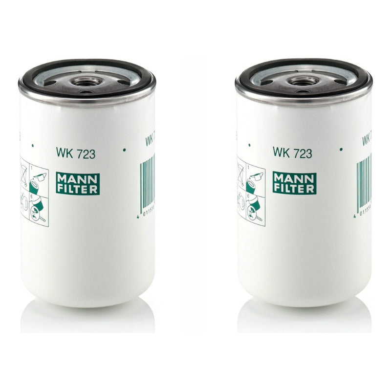 Filtro De Combustible Wk 723 - Mann Filter ( X2 U.)