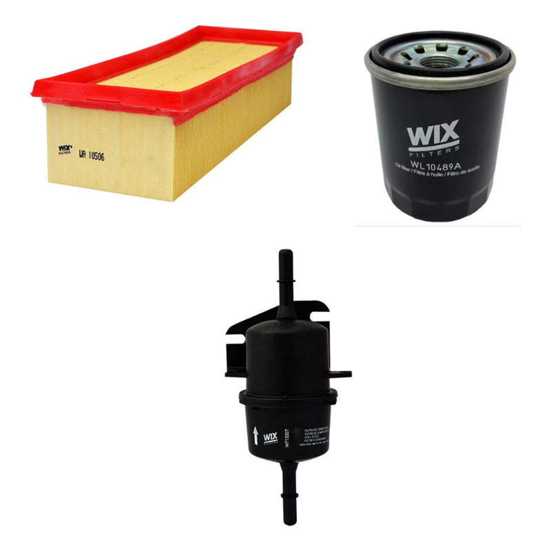 Kit Filtros Fiat Fiorino / Palio 1.4 Evo - Wix Filters