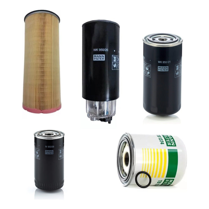 Kit Filtros Ford Cargo 1119 - Mann Filter
