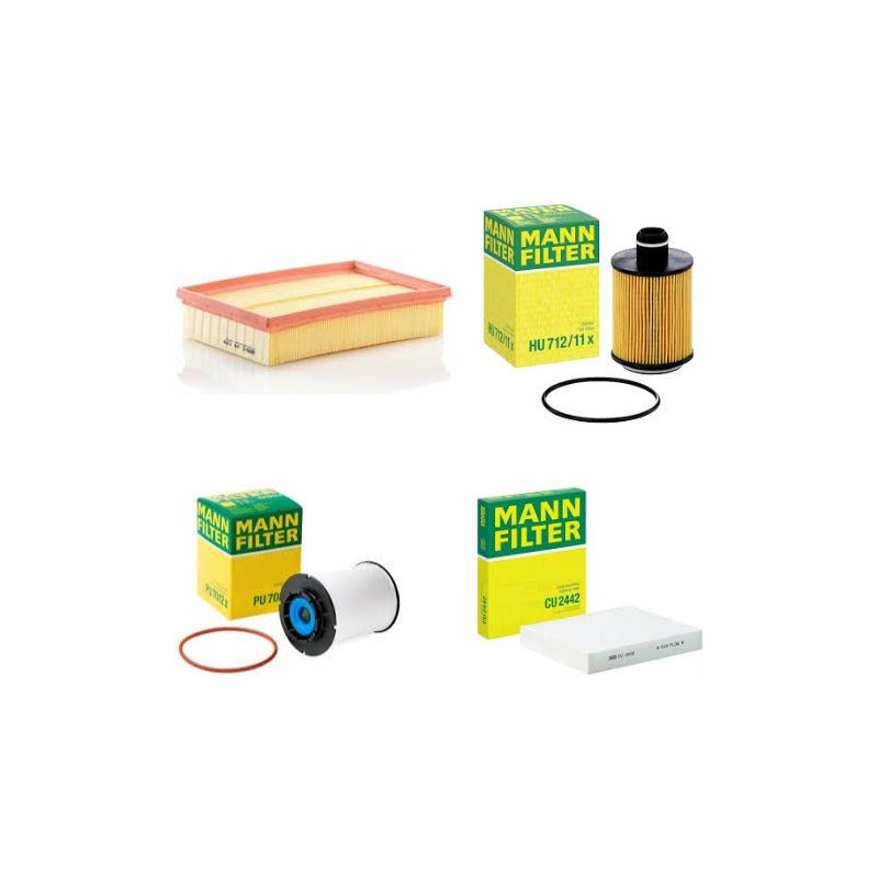 Kit Filtros Chevrolet Spin 1.3 - Mann Filter
