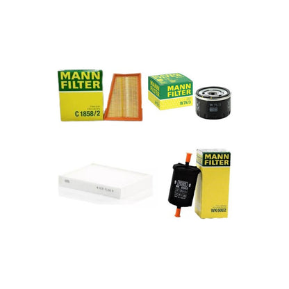 Kit Filtros Renault Duster 1.6 (k4m) - Mann Filter