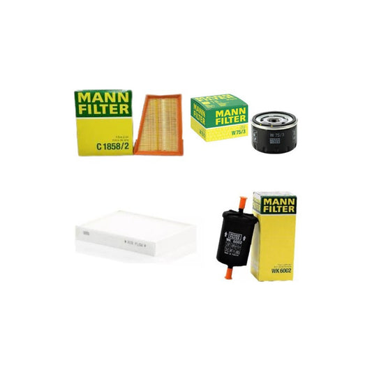 Kit Filtros Renault Duster 1.6 (k4m) - Mann Filter