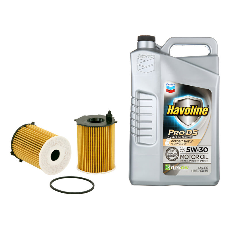 Filtro Y Aceite Texaco 5w30 X4lts - Berlingo Hdi