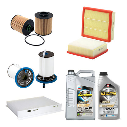 Kit Filtros Fiat Toro 2.0 + Aceite Texaco - Wix Filter