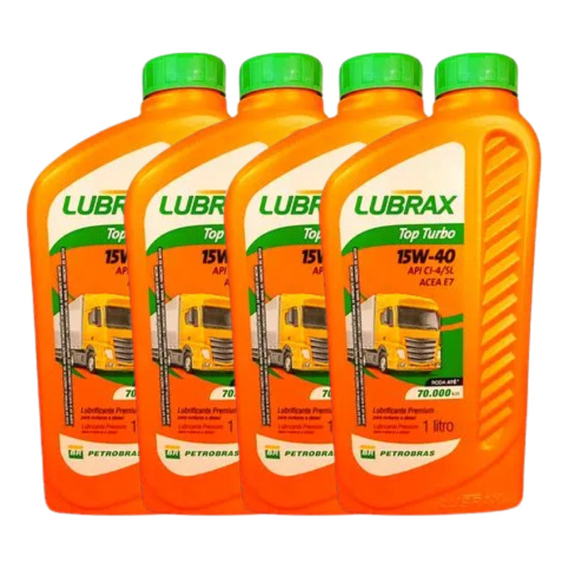 Aceite Lubrax Top Turbo 15w40 X1l X4u