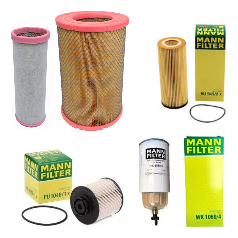 Kit Filtros Mercedes 1623 / 1624 - Mann Filter