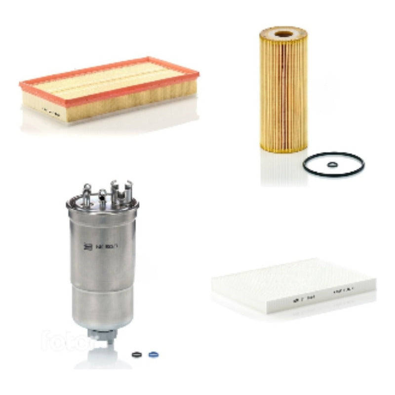 Kit Filtros Vw Bora 1.9 Tdi - Mann Filter