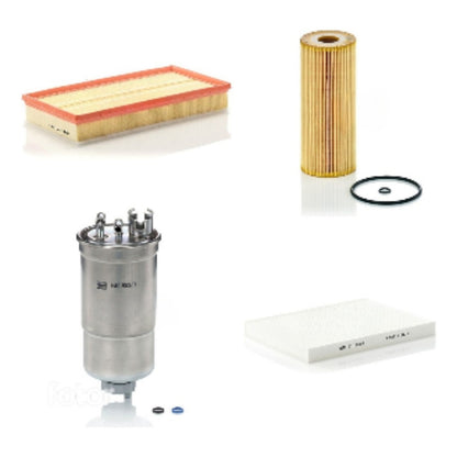 Kit Filtros Vw Bora 1.9 Tdi - Mann Filter