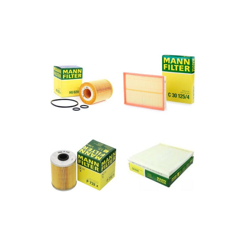 Kit Filtros Chevrolet Meriva 1.7 Tdi - Mann Filter