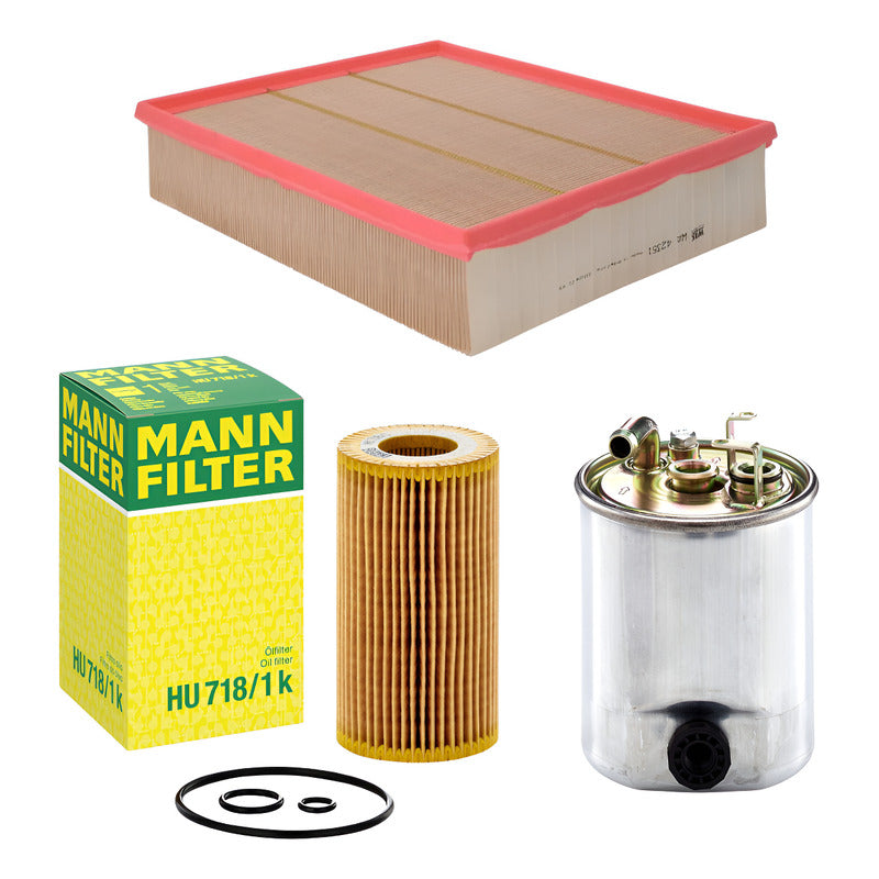 Kit Filtros Sprinter 311 313 413 Cdi - Mann Wix
