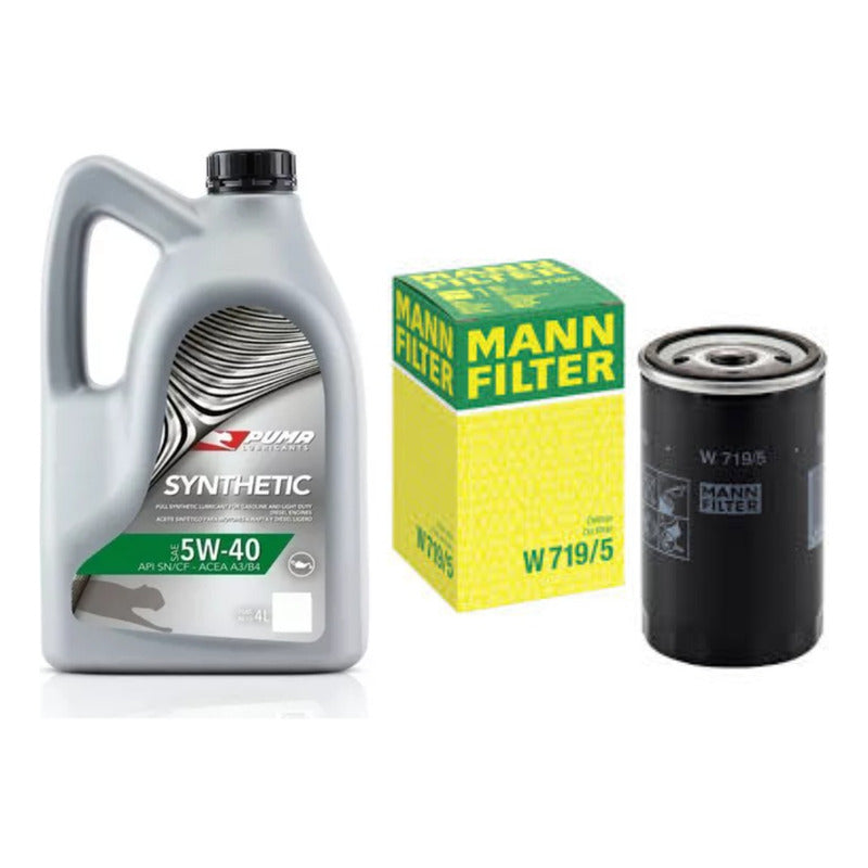 Filtro Y Aceite Para Gol Power - Puma 5w40 4lts