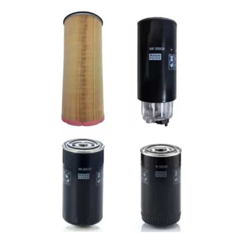 Kit Filtros Ford Cargo 916 - Mann Filter