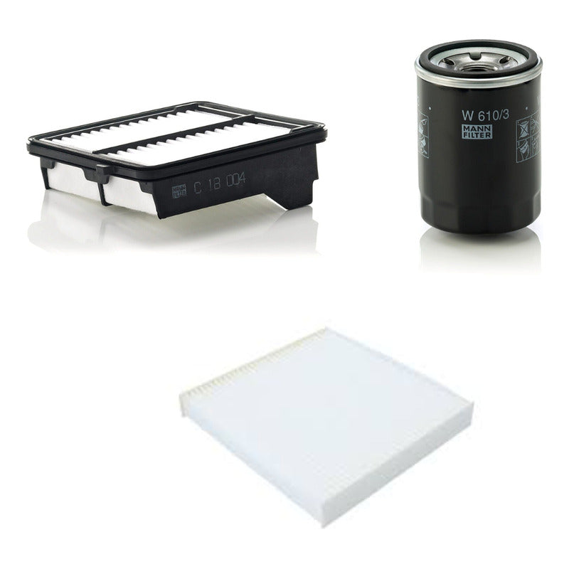 Kit Filtro Honda Fit 1.5 - Mann Filter