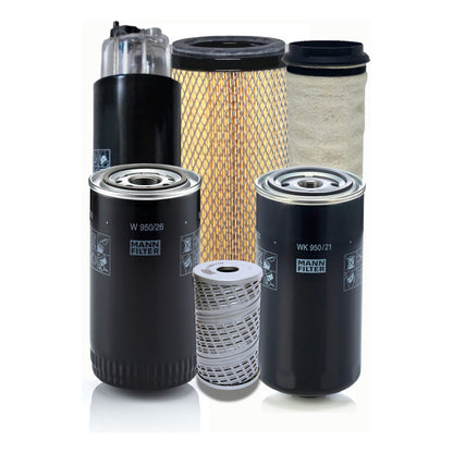 Kit De Filtros Ford Cargo 712 Mecanico Mann Filter