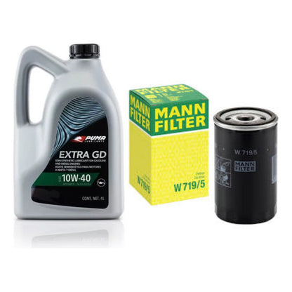 Filtro Y Aceite Puma 10w40 4 Lts - Gol Power