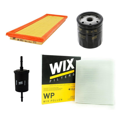 Kit Filtros F. Eco Sport 1.6 8v Zetec Rocam - Wix Filters
