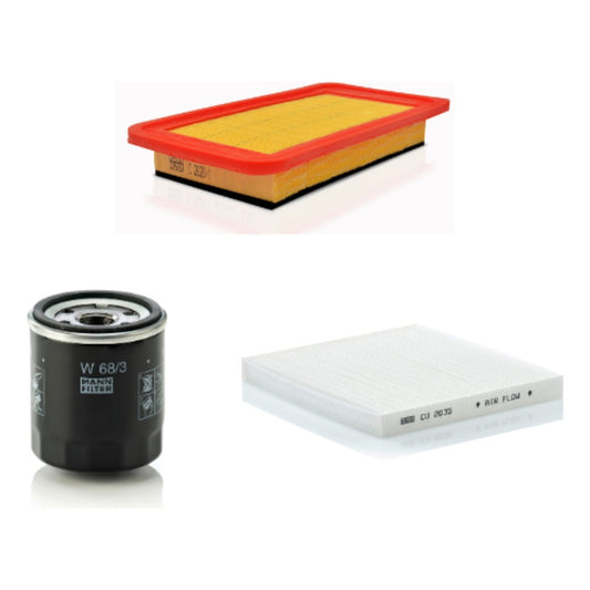 Kit Filtros Toyota Corolla 1.8 Xei - Mann Filter