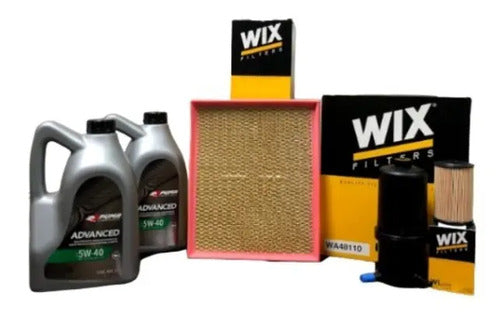 Kit De Filtros Amarok 2.0 Sin Sensor + Sintetico 5w40