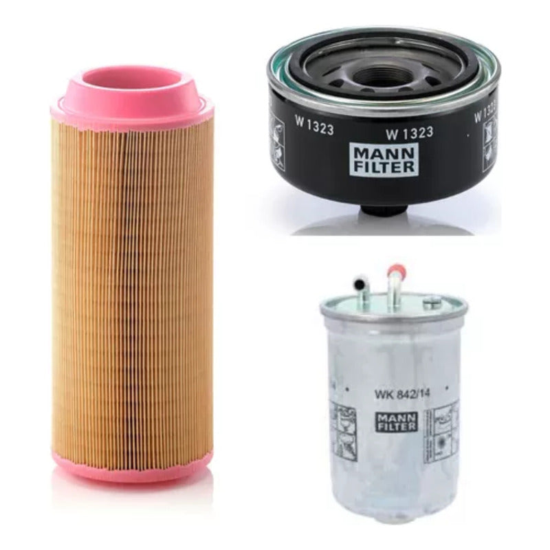 Kit Filtros Nissan Frontier 2.8 - Mann Filter