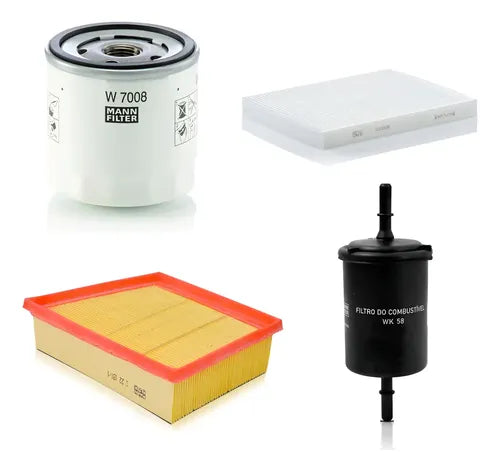 Kit De Filtros Ford Ka 1.5 2018 - Mann Filter