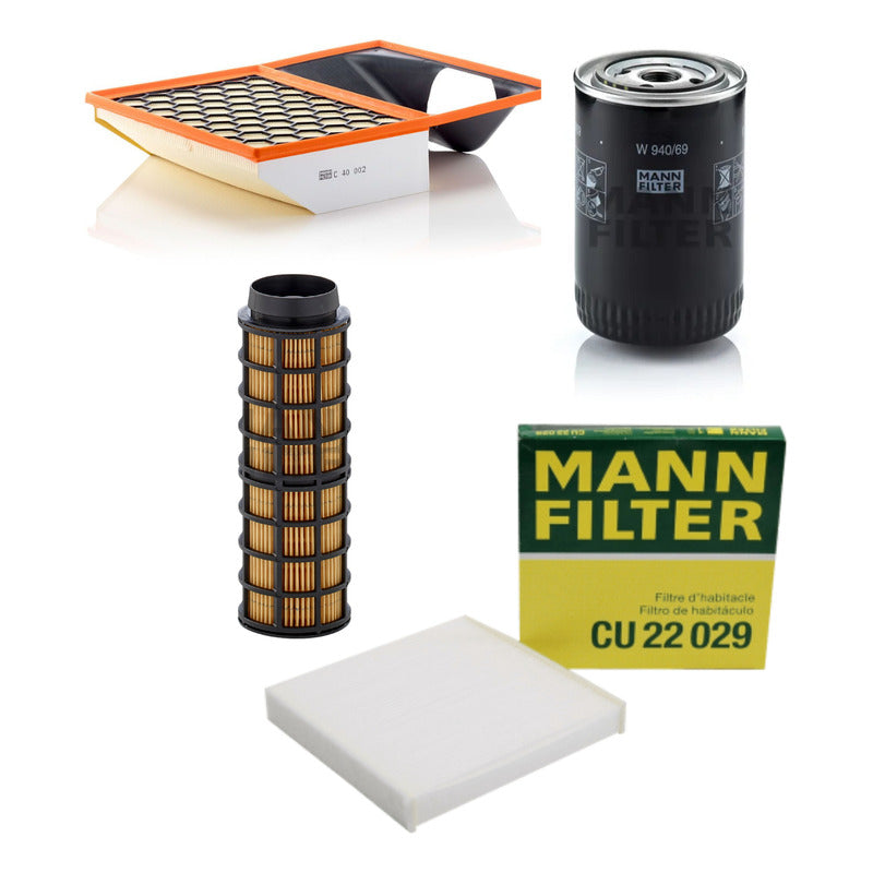 Kit Filtros Iveco Daily 55 170 2021 - Mann Filter