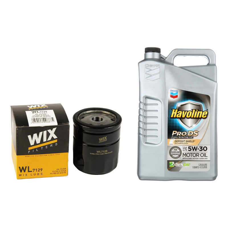 Filtro Y Aceite Texaco 5w30 X4lts - Chevrolet Corsa