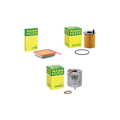 Kit Filtros Citroen Berlingo 1.6 Hdi - Mann Filter