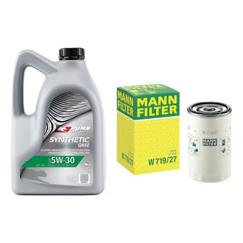 Filtro Y Aceite Ford Eco Sport - Puma 5w30 4lts