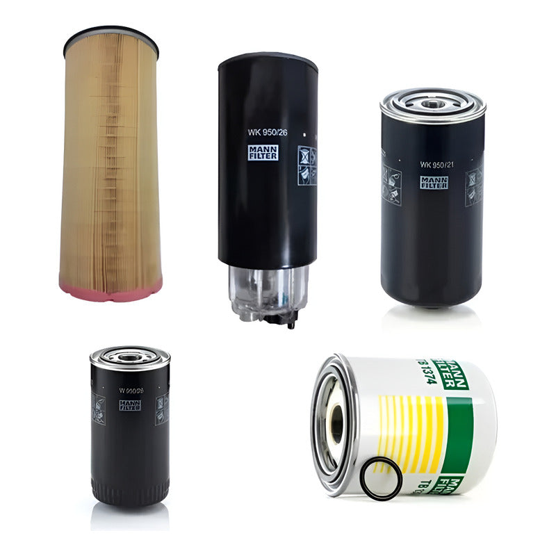 Kit Filtros Ford Cargo 1119 - Mann Filter