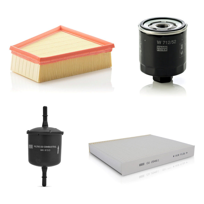 Kit Filtros Gol Trend 1.6 /  Vw Suran - Mann Filter