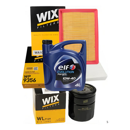 Kit De Filtros Onix Prisma 1.4 + Elf 10w40 X4lt Wix Filters