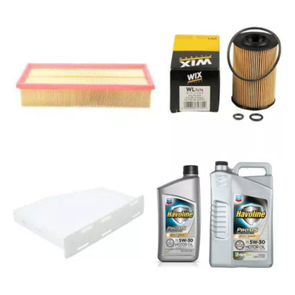 Kit Filtros Vw Vento 1.9-2.0 Tdi + Aceite Texaco - Wix