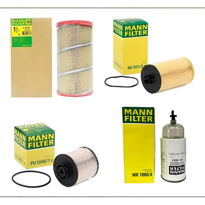Kit Filtros Accelo (815/915/1016) Hasta 2017 - Mann Filter