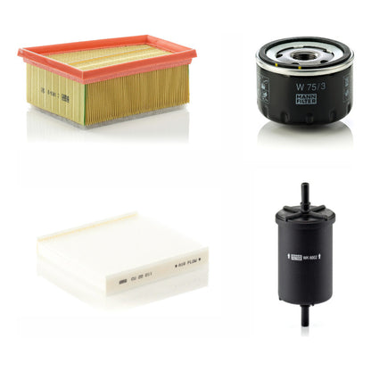 Kit Filtros Renault Logan 1.6 K4m (2015) - Mann Filter