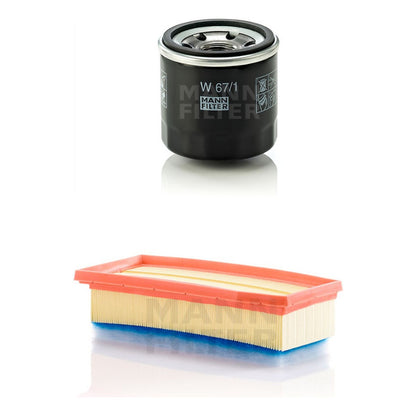 Sandero H4m - Filtro Aire + Aceite Mann Filter