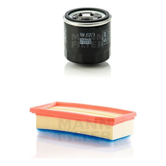 Sandero H4m - Filtro Aire + Aceite Mann Filter