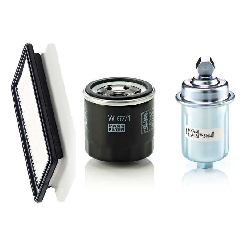 Kit De Filtros Hyundai Atos 1.1 1.2 12v - Mann Filter