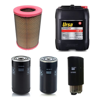 Kit Filtros Ford Cargo 1722 Elect + Aceite Texaco X20l
